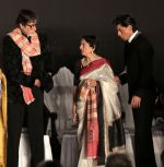 Amitabh Bachchan, Shahrukh Khan, Tanuja at kolkatta international film festival on 10th Nov 2014